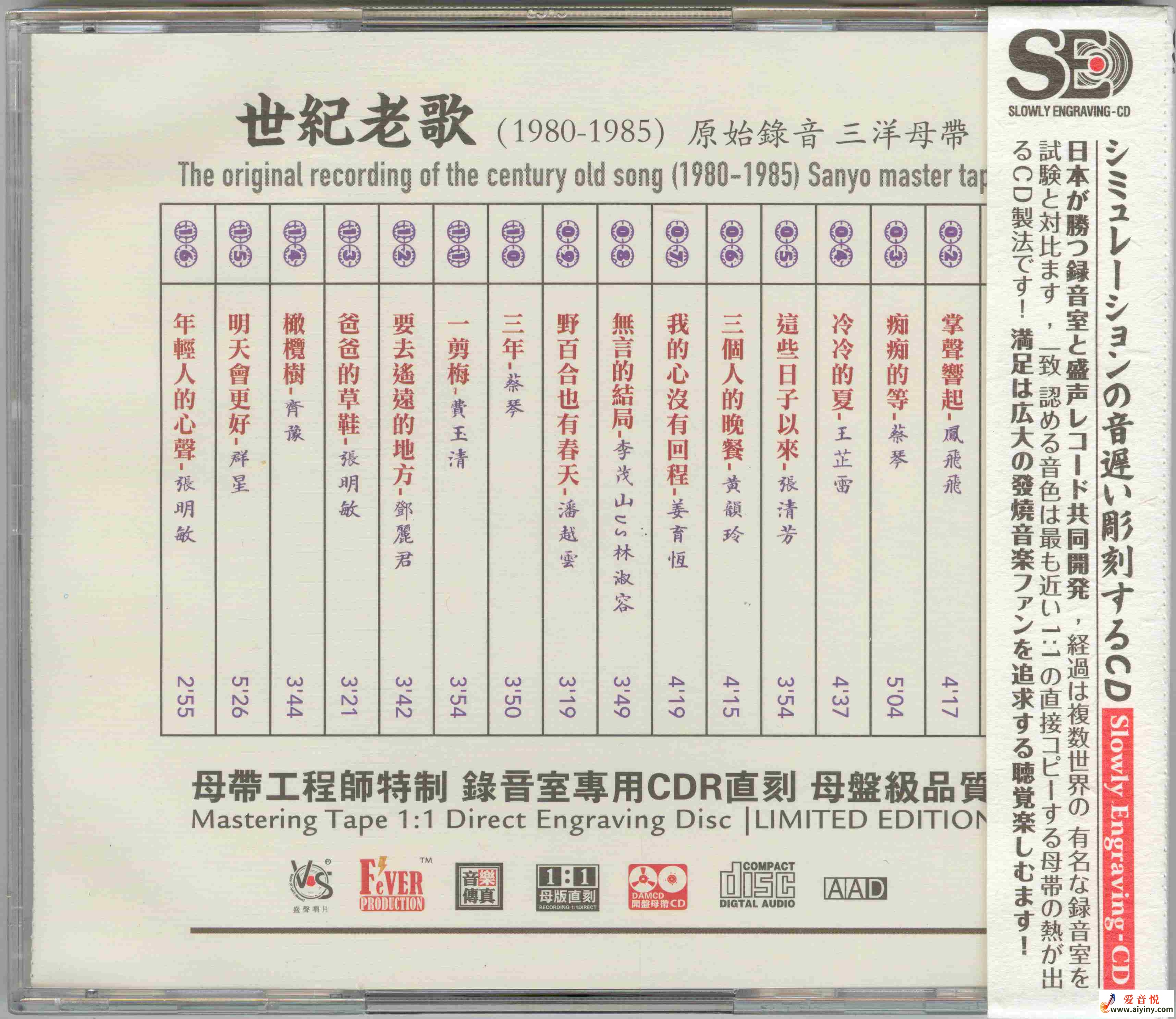 模拟之声慢刻CD 世纪老歌[原始录音 三洋母带]-BACK_副本.jpg