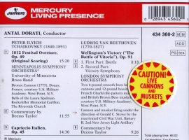 多拉蒂《柴科夫斯基-1812序曲、意大利随想曲、贝多芬-威灵顿的胜利》 1995 [FLAC+CUE/