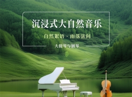 自然絮语 · 雨落弦间 (大提琴与钢琴-沉浸式大自然音乐)[FLAC_24_48]