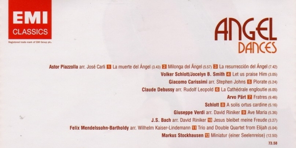 柏林爱乐12把大提琴 / 天使之舞<<ANGEL DANCES>>