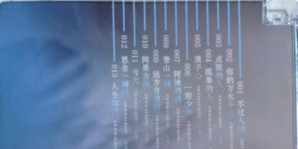 新京文唱片 海来阿木 - 点歌的人 母带级重生金CD [FLAC]