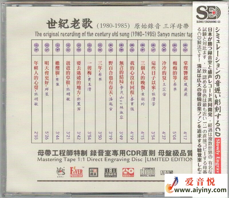 模拟之声慢刻CD 世纪老歌[原始录音 三洋母带]-BACK_proc.jpg