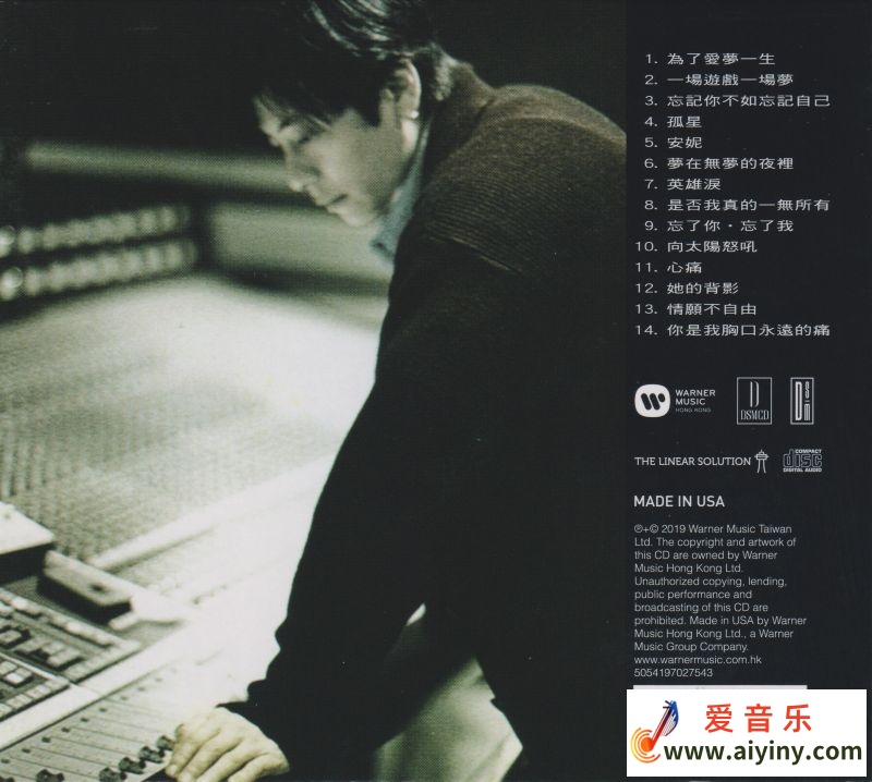 王杰.2025 《一番杰作》美版限量编号[低速原抓WAV+CUE]563 / 作者:匿名网友 / 帖子ID:4136