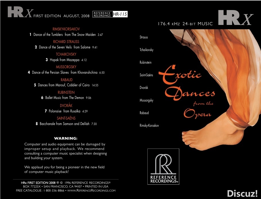 大植英次-(Exotic Dances from the Opera舞迷心窍)-Minnesota Orch.,Eiji Oue-RR HRX-0578
